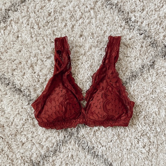 rust orange aerie bralette - Picture 1 of 3